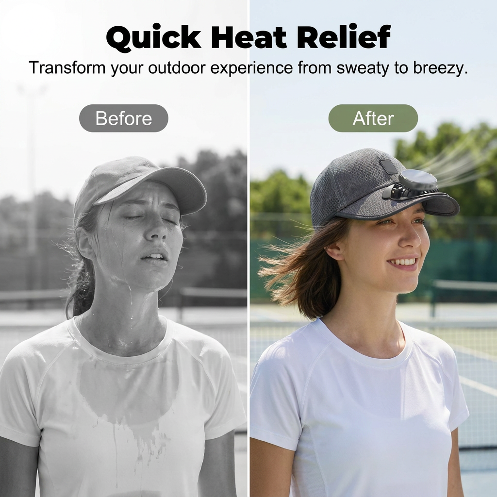 SunVentix™Solar Cooling Cap