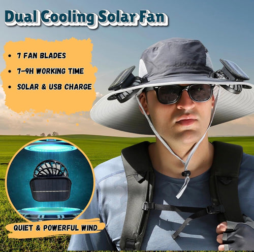 SunVentix™ Solar Cooling Hat